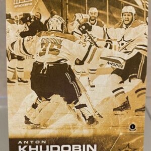 2020 PLAYOFFS TOPPS NOW Day 29 #SCP-175G Gold (picture proof) - Anton Khudobin 4 est (1 of 5)