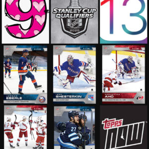 2020 PLAYOFFS TOPPS NOW (Eberle Top) Sticker Sealed Cellophane (No Gold) Package Day #3 SCP-9-13 (1 of 255)