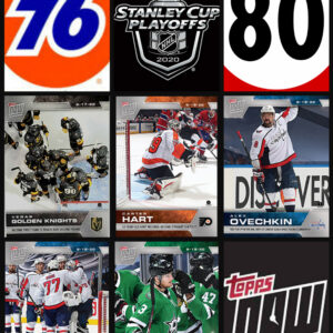 2020 PLAYOFFS TOPPS NOW (Golden Knights Top) Sticker Sealed Cellophane (No Gold) Package Day #12 SCP-76-80 (1 of 189)