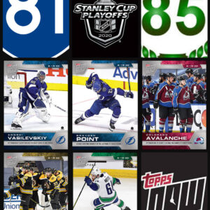 2020 PLAYOFFS TOPPS NOW (Vasilevskiy Top) Sealed Cellophane (No Gold) Package Day #13 SCP-81-85 (1 of 152)
