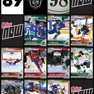 2020 PLAYOFFS TOPPS NOW (Canucks Top) Sticker Sealed Cellophane (No Gold) Package Day #15 SCP-89-98 (1 of 159)