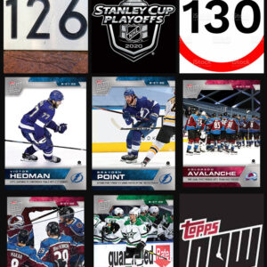 2020 PLAYOFFS TOPPS NOW (Hedman Top) Sticker Sealed Cellophane (No Gold) Package Day #20 SCP-126-130 (1 of 164)