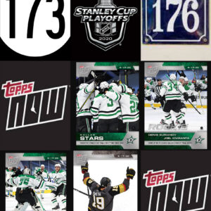 2020 PLAYOFFS TOPPS NOW (Stars Top) Sticker Sealed Cellophane (No Gold) Package Day #29 SCP-173-176 (1 of 152)