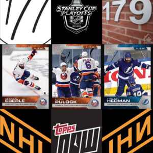 2020 PLAYOFFS TOPPS NOW (Eberle Top) Sticker Sealed Cellophane (No Gold) Package Day #30 SCP-177-179 (1 of 133)