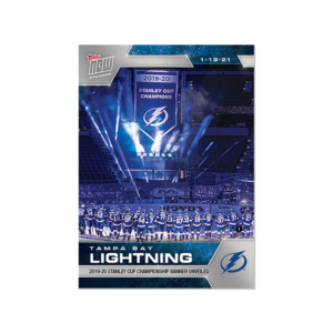 2020-21 TOPPS NOW  #1- Tampa Bay Lightning (1 of 1796)