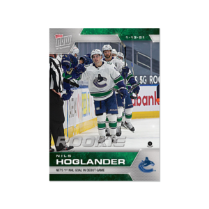 2020-21 TOPPS NOW  #3- Nils Hoglander (1 of 1796)