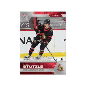 2020-21 TOPPS NOW  #6- Tim Stutzle (1 of 1796)