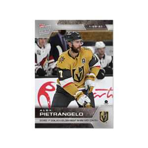 2020-21 TOPPS NOW  #10- Alex Pietrangelo (1 of 593)
