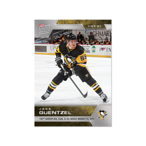 2020-21 TOPPS NOW  #16- Jake Guentzel (1 of 593)