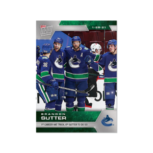 2020-21 TOPPS NOW  #18- Brandon Sutter (1 of 593)
