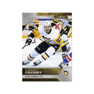 2020-21 TOPPS NOW  #23- Sidney Crosby (1 of 606)