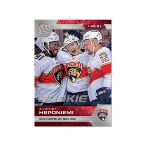 2020-21 TOPPS NOW  #25- Aleksi Heponiemi (1 of 606)
