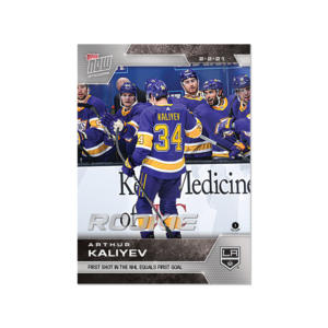 2020-21 TOPPS NOW  #27- Arthur Kaliyev (1 of 606)