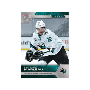 2020-21 TOPPS NOW  #35- Patrick Marleau (1 of 465)