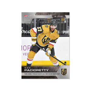 2020-21 TOPPS NOW  #42- Max Pacioretty  (1 of 491)