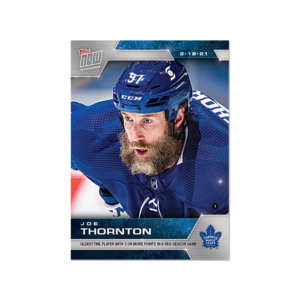 2020-21 TOPPS NOW  #47- Joe Thornton  (1 of 565)