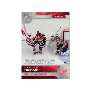 2020-21 TOPPS NOW  #49- Mathias Brome  (1 of 565)