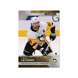 2020-21 TOPPS NOW  #60- Kris Letang  (1 of 346)