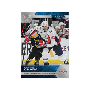 2020-21 TOPPS NOW  #64- Zdeno Chara  (1 of 353)
