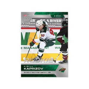 2020-21 TOPPS NOW  #69- Kirill Kaprizov 2  (1 of 353)