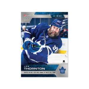 2020-21 TOPPS NOW  #79- Joe Thornton 2  (1 of 369)