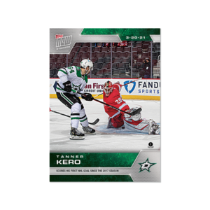 2020-21 TOPPS NOW  #88- Tanner Kero  (1 of 399)