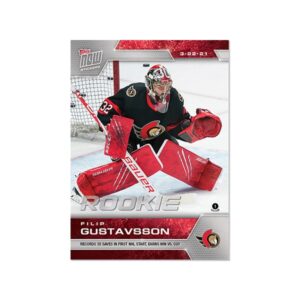 2020-21 TOPPS NOW  #89- Filip Gustavsson  (1 of 399)
