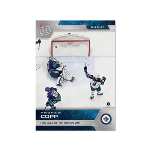 2020-21 TOPPS NOW  #91- Andrew Copp  (1 of 369)