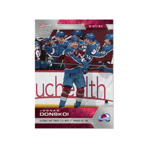 2020-21 TOPPS NOW  #100- Joonas Donskoi  (1 of 477)