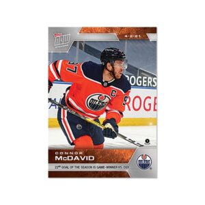 2020-21 TOPPS NOW  #103- Connor McDavid 5  (1 of 477)