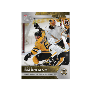 2020-21 TOPPS NOW  #104- Brad Marchand  (1 of 477)