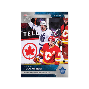 2020-21 TOPPS NOW  #107- John Tavares  (1 of 477)