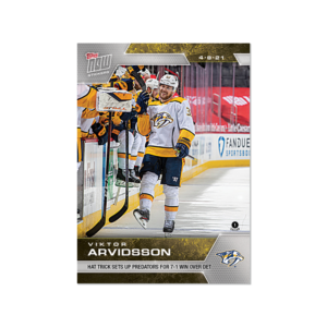 2020-21 TOPPS NOW  #110- Viktor Arvidsson  (1 of 361)