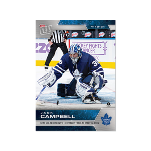 2020-21 TOPPS NOW  #112- Jack Campbell  (1 of 361)