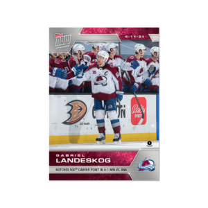 2020-21 TOPPS NOW  #115- Gabriel Landeskog  (1 of 361)