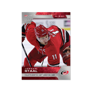 2020-21 TOPPS NOW  #116- Jordan Staal  (1 of 361)