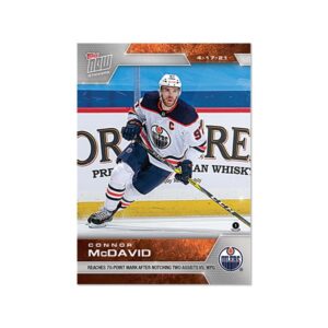 2020-21 TOPPS NOW  #123- Connor McDavid 6  (1 of 355)