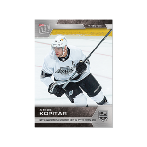 2020-21 TOPPS NOW  #138- Anze Kopitar  (1 of 481)