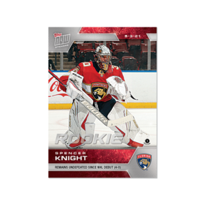 2020-21 TOPPS NOW  #141- Spencer Knight  (1 of 481)