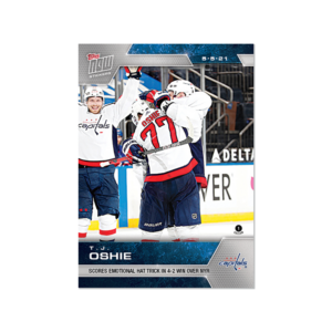 2020-21 TOPPS NOW  #145- T.J. Oshie  (1 of 456)