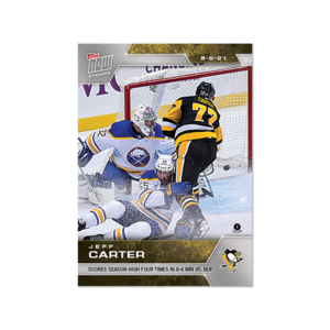 2020-21 TOPPS NOW  #147- Jeff Carter  (1 of 456)