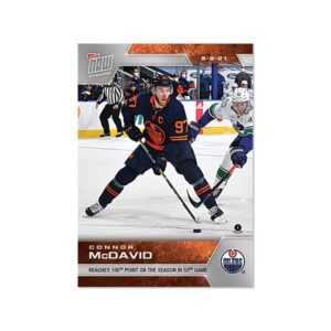 2020-21 TOPPS NOW  #151- Connor McDavid 8  (1 of 456)