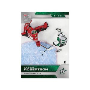 2020-21 TOPPS NOW  #153- Jason Robertson  (1 of 456)