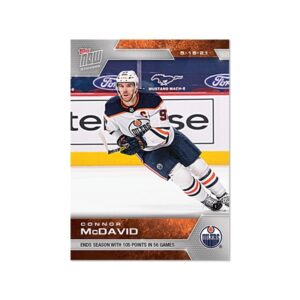 2020-21 TOPPS NOW  #156- Connor McDavid 9  (1 of 386)