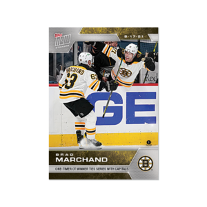 2020-21 TOPPS NOW  #161- Brad Marchand 3  (1 of 386)