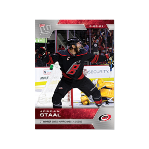2020-21 TOPPS NOW  #171- Jordan Staal 2  (1 of 345)