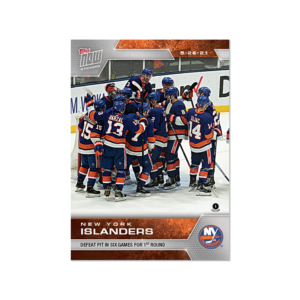 2020-21 TOPPS NOW  #172- New York Islanders  (1 of 317)