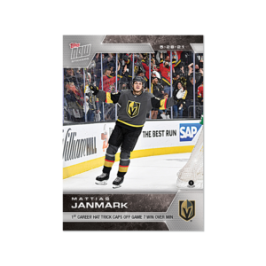 2020-21 TOPPS NOW  #175- Mattias Janmark  (1 of 317)