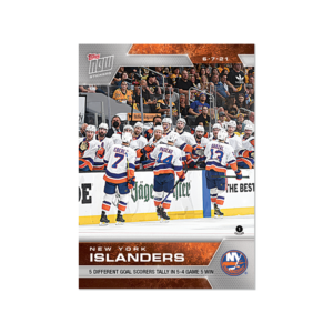 2020-21 TOPPS NOW  #188- New York Islanders 3  (1 of 369)