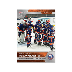 2020-21 TOPPS NOW  #190- New York Islanders 4  (1 of 383)